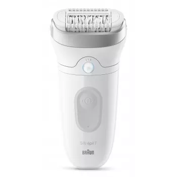Braun Silk-epil 7 SE7-000 epilaattori valkoinen/hopea