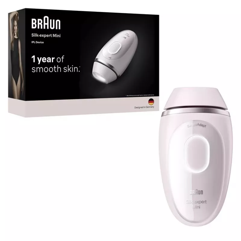 Braun Silk-expert PL1000 valoihokarvojen poistolaite Intense Pulsed Light (IPL) pinkki, valkoinen