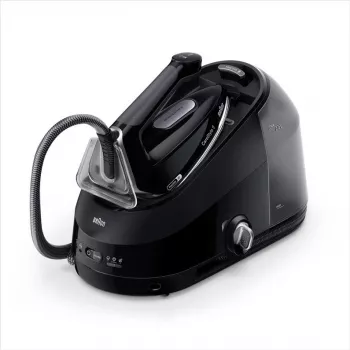 BRAUN höyrygeneraattori IS5249BK - 2400 W, 7,5 bar, 2 L säiliö, musta/harmaa