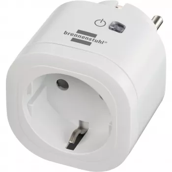 Brennenstuhl Connect WiFi älypistoke WA 3600 XS02, valkoinen, puheohjaus, ajastin, sovellus