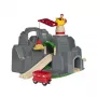 BRIO World nosturi & vuoristotunneli puinen junarata-sarja