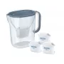 Brita Style Essential+ vesifilterkannu 3 MaxtraPro PP -suodattimella, tummansininen, 2,4 L