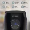 Brock AFD 3502 BK kiertoilmakypsennin 3,5L 1200W musta