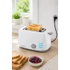 Brock BT 1002 WH leivänpaahdin 800W, valkoinen