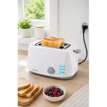 Brock BT 1002 WH leivänpaahdin 800W, valkoinen