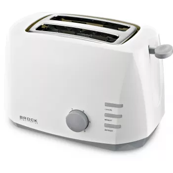 Brock BT 1002 WH leivänpaahdin 800W, valkoinen