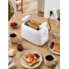 Brock BT 1008 WH 2 viipaleen leivänpaahdin 750W valkoinen
