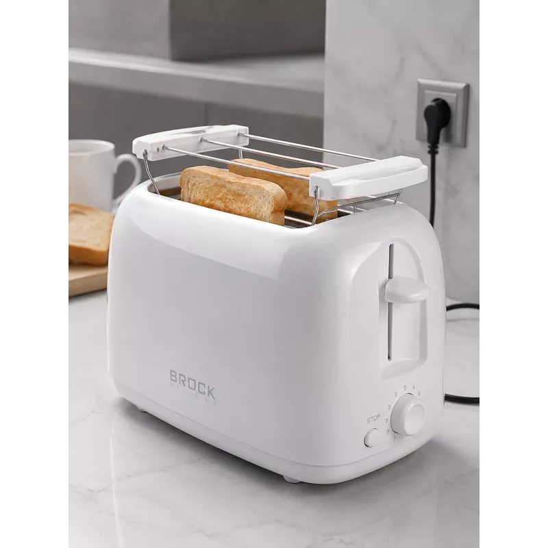 Brock BT 1008 WH 2 viipaleen leivänpaahdin 750W valkoinen