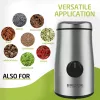 Brock CG 1050 SS kahvimylly 150W, ruostumaton teräs