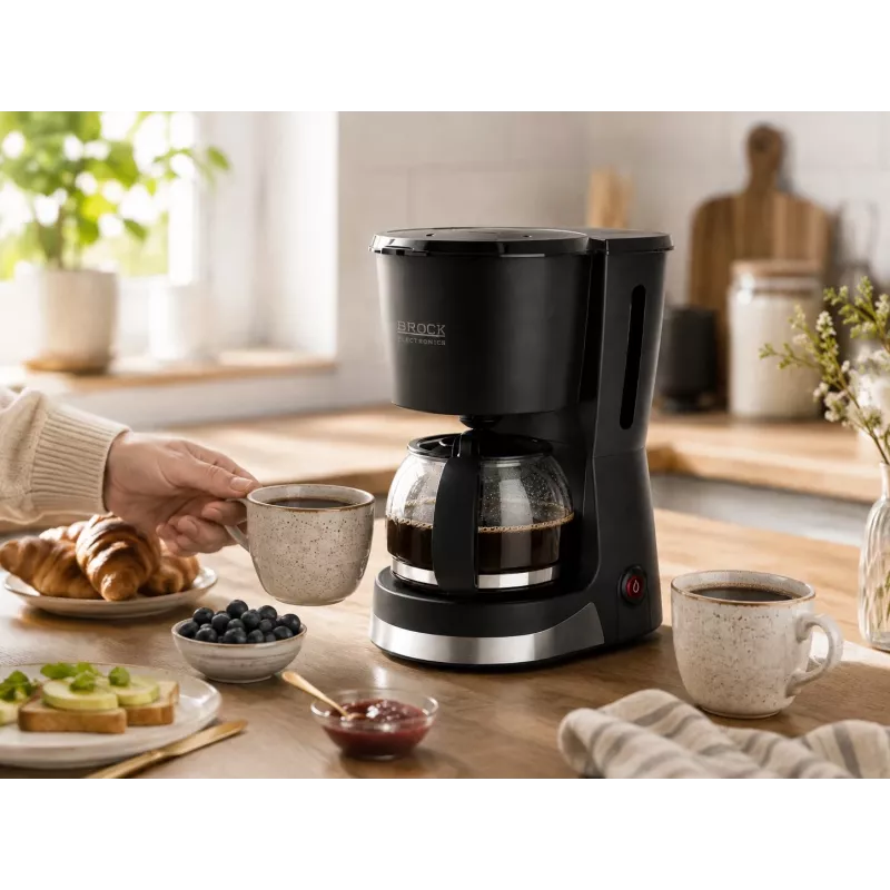 Brock CM 1501 SS suodatinkahvinkeitin 1,5L 915-1080W musta