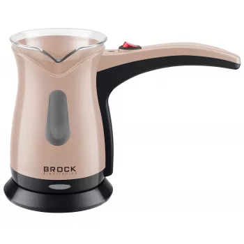Brock ECP 106 turkkilainen kahvinkeitin 0,5L 500W kerma/musta