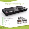 Brock EP 200 BK Kaksilevyinen sähkökeitin, 2500 W, musta