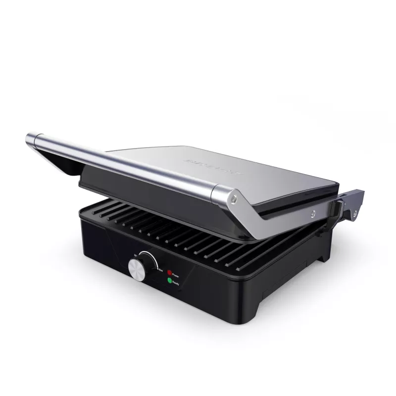 Brock HCG 5000 SS sähköinen kontaktigrilli 2000W, musta/teräs