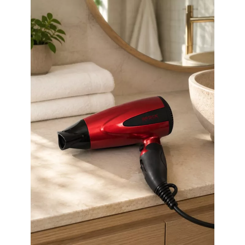 Brock HD 8501 RD hiustenkuivaaja 1600W, punainen