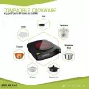 Brock HPI 3001 BK -yhden keittoalueen liesitaso 1200W, 17,7 cm, musta