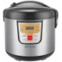 Brock MC 1000 monitoimikeitin, 5L, 900W, 10-in-1, LED-näyttö, musta/hopea