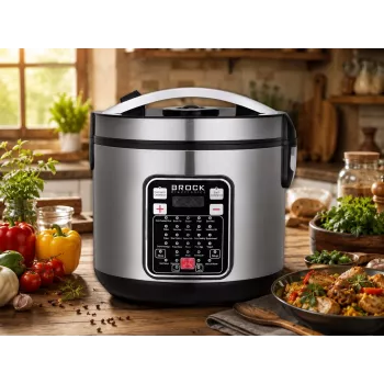 Brock MC 3203 monitoimikeitin 5L 900W musta/ruostumaton teräs