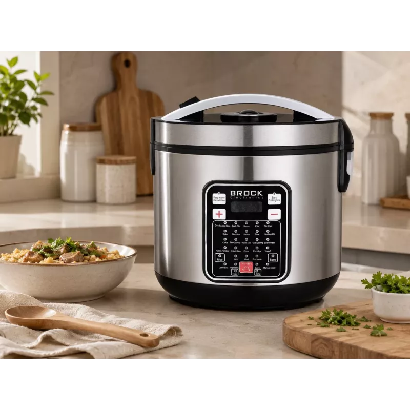 Brock MC 3203 monitoimikeitin 5L 900W musta/ruostumaton teräs