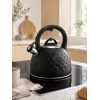 Brock MWK 002 BK La Cuisinette vedenkeitin 2,7L musta/ruostumaton teräs