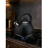 Brock MWK 002 BK La Cuisinette vedenkeitin 2,7L musta/ruostumaton teräs