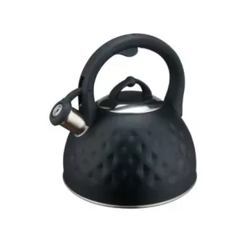 Brock MWK 002 BK La Cuisinette vedenkeitin 2,7L musta/ruostumaton teräs