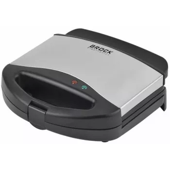 Brock SPM 3006 S voileipägrilli, 750W, musta/ruostumaton teräs