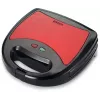 Brock SSM 2003 RD 3-in-1 voileipägrilli, vohvelirauta ja grilli, 750 W, musta/punainen