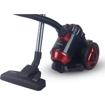 BROCK pölynimuri BVC 8055 RD pussiton sylinteripölynimuri HEPA 13 -suodattimella, 800 W, 2,5 L, punainen