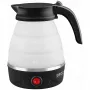 Brock WK 0904 BK taitettava matkavedenkeitin 0,5L 500W, musta/valkoinen