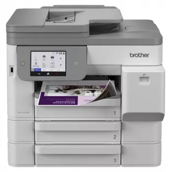 Brother MFC-J5117DW A3 väri mustesuihku monitoimitulostin tulostus, kopiointi, skannaus, faksi, duplex, Wi-Fi, Ethernet, USB, 250 arkin paperilokero, 50 arkin ADF, kosketusnäyttö, valkoinen
