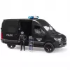 BRUDER bworld MB Sprinter Police Special Forces pakettiauto 1:16 valoilla & äänellä