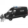 BRUDER bworld MB Sprinter Police Special Forces pakettiauto 1:16 valoilla & äänellä