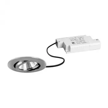 BRUMBERG 39363023 LED-upotusvalaisinsarja BB03 pyöreä kromi 830 vaihe 6W 230V kääntyvä