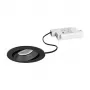 Brumberg 39379183 upotusvalaisinsarja BB35 Round Black 830 vaihe 7W 230V kääntyvä upotettava LED-valaisin