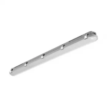 Brumberg 78014114 HUMID ONE suorakaiteen muotoinen kosteantilan LED-valaisin 38W 4000K harmaa IP65 On/Off
