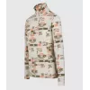 Brunotti naisten Misma-Print fleece-takki - Arctic Desert Flower, koko M