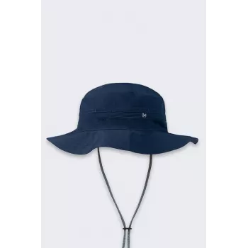 BUFF Bonney Explore Solid Navy kierrätettyä polyesteriä lippalakki