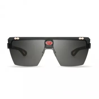 BUGATTI MAN 01A-RG aurinkolasit Pilot Aviator asetaatti musta harmaa UV400