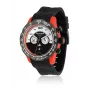 BULTACO MAN H1PO48C-SW1 48 mm kvartsianalogikello musta silikoni