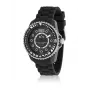 BULTACO WATCH MAN BLPB45A-CB1 (45 mm) kvartsi analoginen ruostumaton teräs silikoni musta