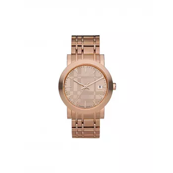 Burberry BU1864 miesten kello 38 mm musta nahka
