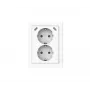 BUSCH-JAEGER 2TKA00006023 Safety+ USB-C kaksoispistorasia, alppivalkoinen