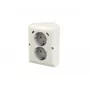 BUSCH-JAEGER Safety+ USB-kaksoispistorasia 2x USB-C, studiovalkoinen mattapinta (2TKA00006022)