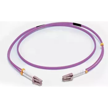 C2G 2m LC/LC OM4 LSZH kuitu-verkkokaapeli, violetti 81750