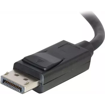 C2G 5,0m DisplayPort-kaapeli lukituksella, uros-uros, musta 84403