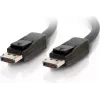 C2G 5,0m DisplayPort-kaapeli lukituksella, uros-uros, musta 84403