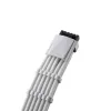 CableMod C-Series PRO ModMesh 12VHPWR -kaapelisarja Corsair RM, RMi, RMx (Black Label) - valkoinen