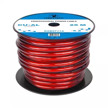CABLETECH 2 AWG 12mm OD kupari-alumiini-auton virtakaapeli (10m rulla)