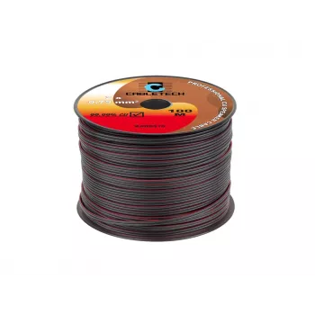 CABLETECH kaiutinkaapeli 0,75 mm musta