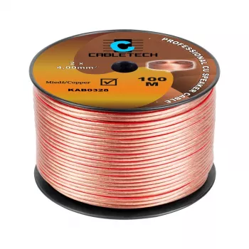 CABLETECH kaiutinkaapeli 4mm